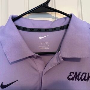 Nike Purple Dri-FIT Polo Small K-State